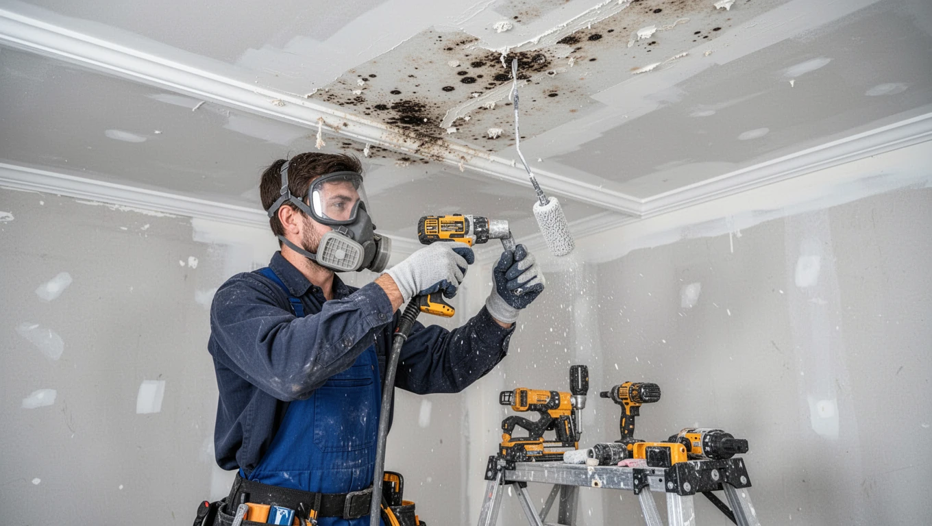 Ceiling Mold Removal