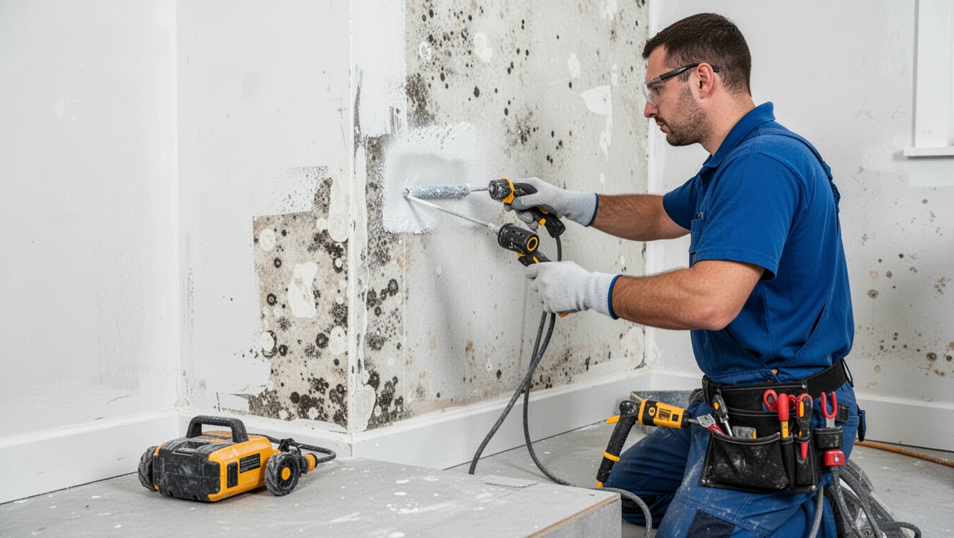 Wall Mold Removal