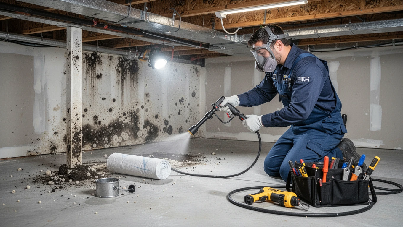 Crawl Space Mold Removal